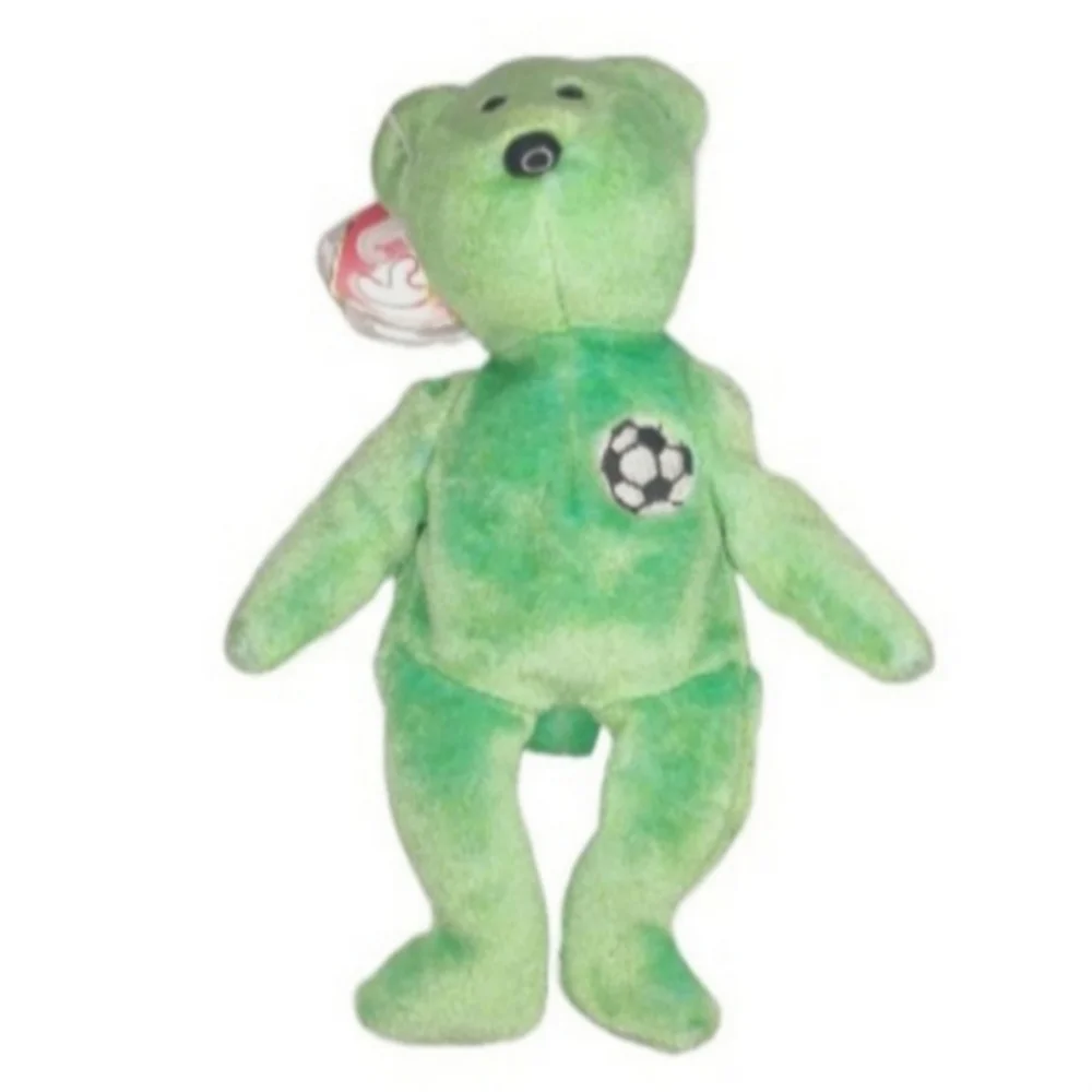 TY Beanie Baby Kicks | EUC | Retired Soccer Bear
